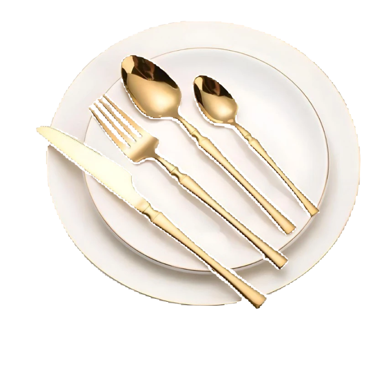 Conjunto de Talheres Ocidentais Premium Aço Inox 24 Peças