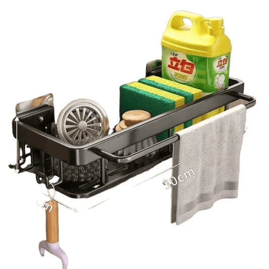 Suporte Multifuncional Para Pia De Aço Inoxidável - Mega Lar Brasil