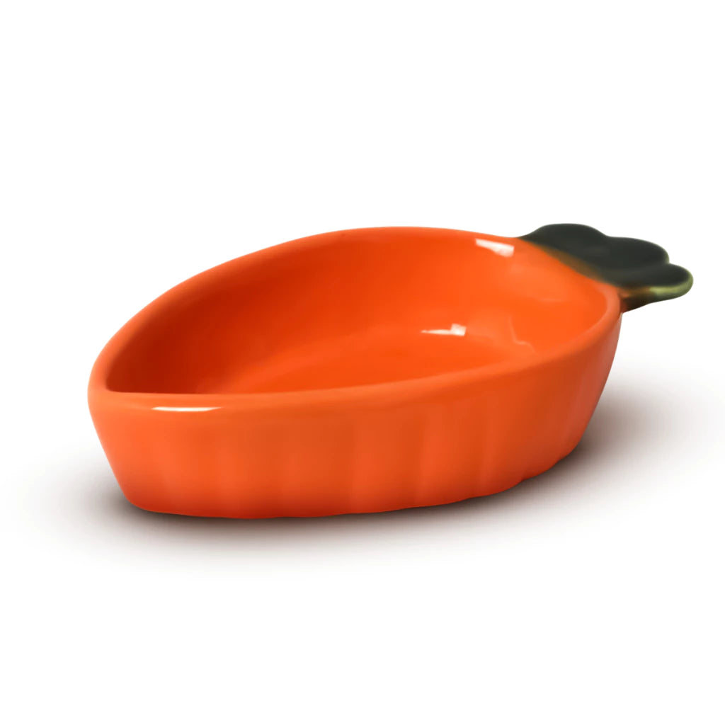 Bowl de Cerâmica Louça Cenoura Páscoa para Molhos e Manteiga