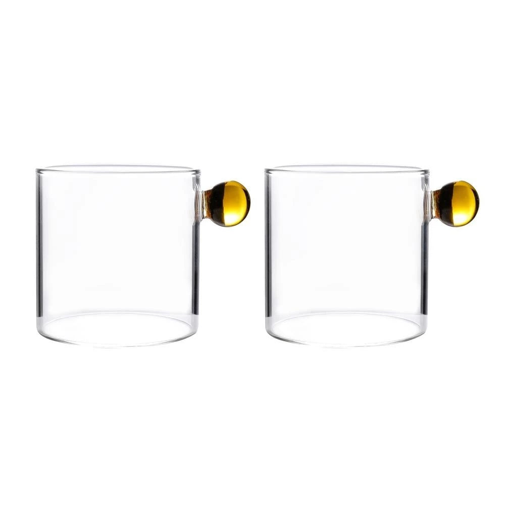Conjunto 2 Canecas Âmbar 200ml com Design Exclusivo