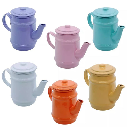 Conjunto Completo de Chaleira e Acessórios Coloridos