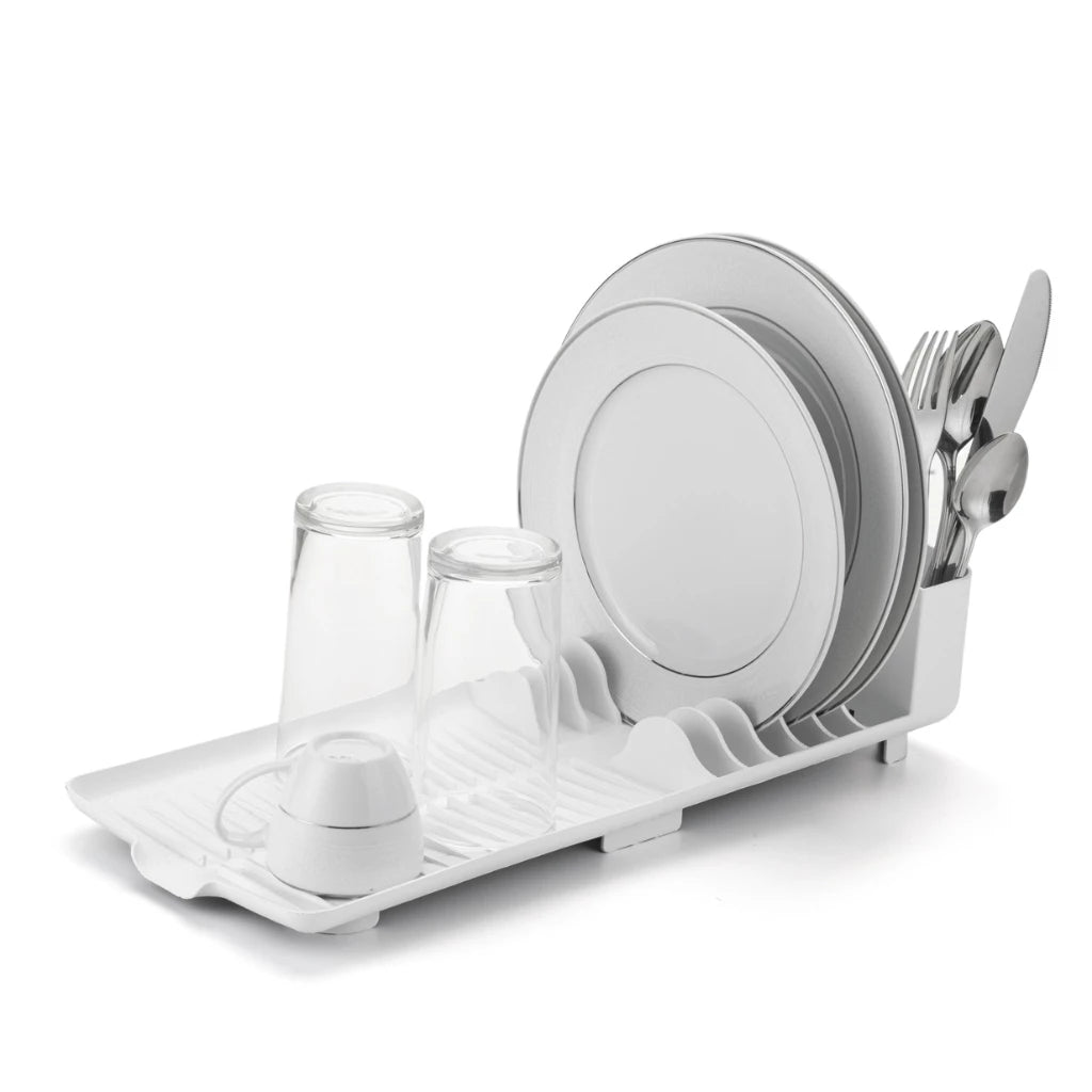 Escorredor Flat para Pia com Bica - Organizador Compacto de Cozinha