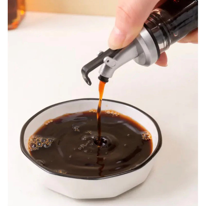 Galheteiro de Vidro 250ml para Molhos e Temperos