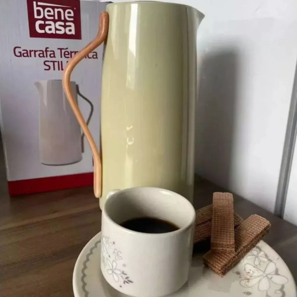 Garrafa de Alumínio com Tampa Vedada a Vácuo