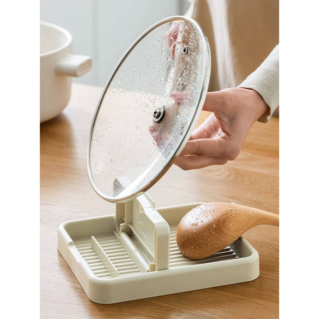 Kit 2 Tampas Dobráveis de Plástico para Panela – Cozinha Organizada