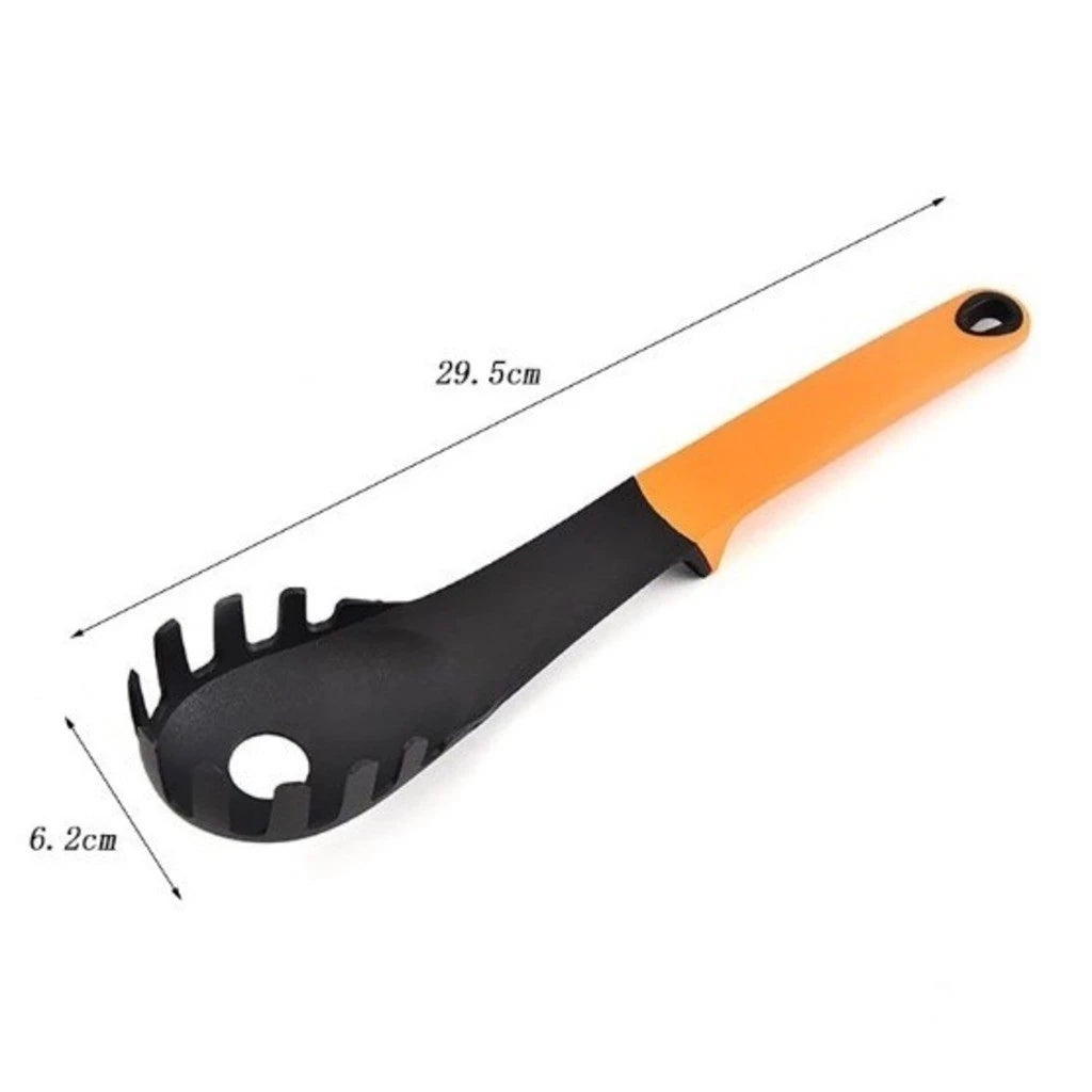 Kit 7 Utensílios de Silicone Coloridos para Cozinha com Suporte Giratório
