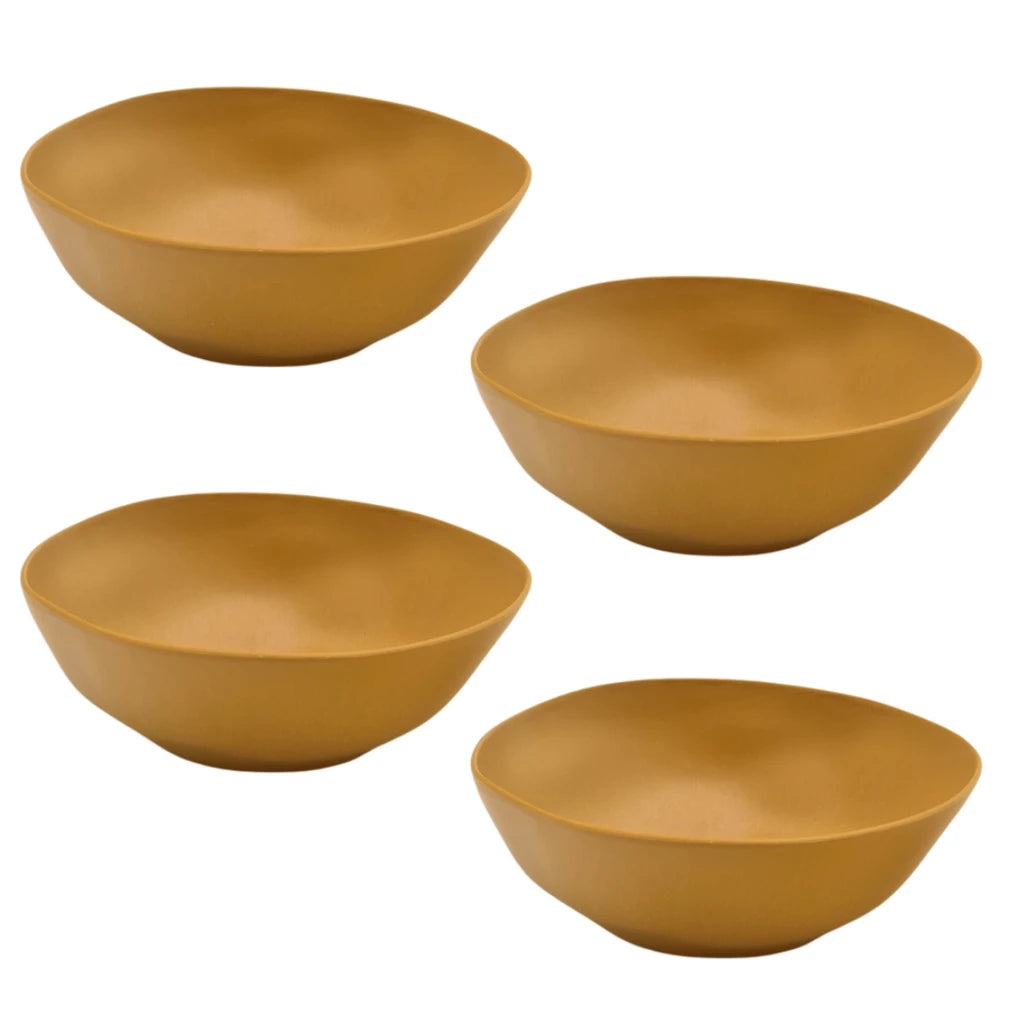 Kit Bowls Revestimento Bambu 15x5 Ecológico Lyor