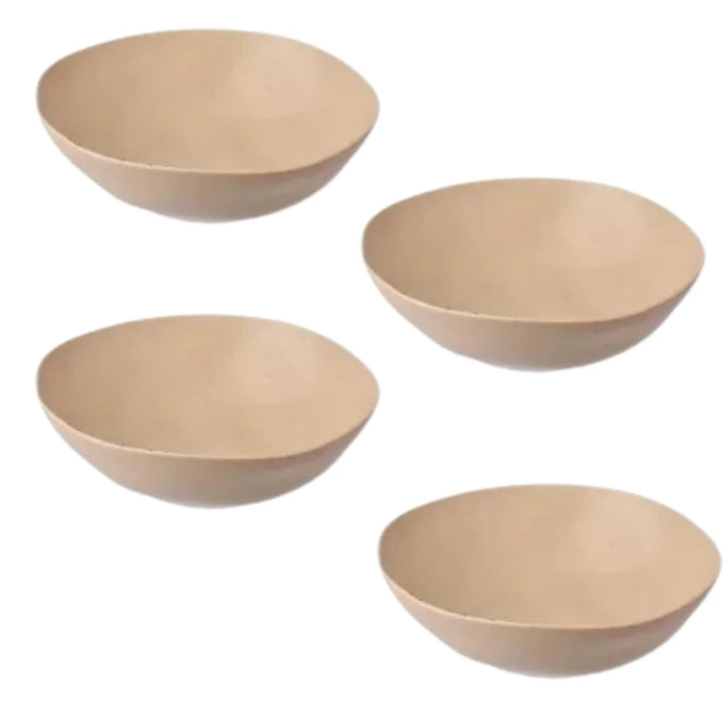 Kit Bowls Revestimento Bambu 15x5 Ecológico Lyor