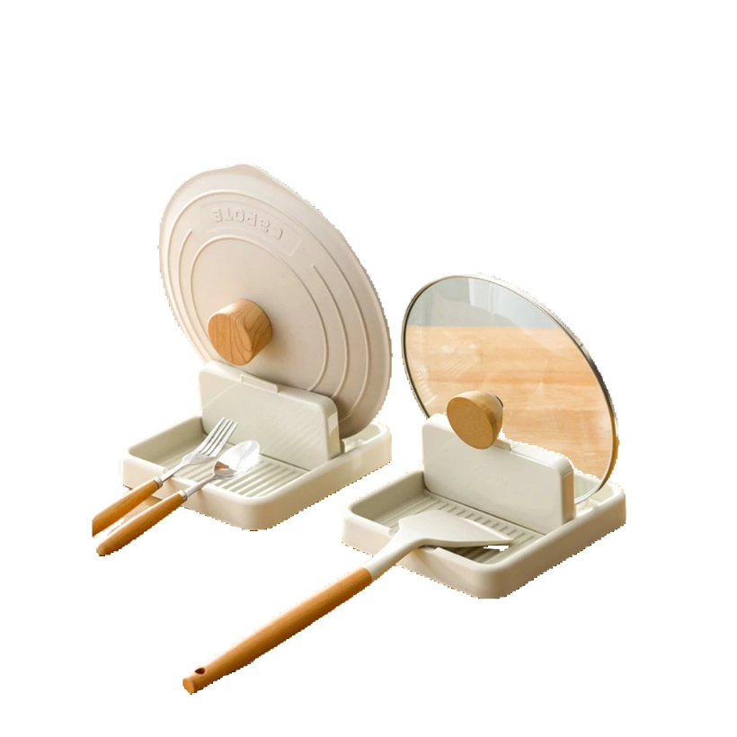 Kit 2 Tampas Dobráveis de Plástico para Panela – Cozinha Organizada