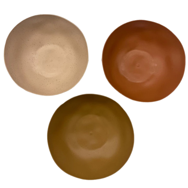 Kit Bowls Revestimento Bambu 15x5 Ecológico Lyor