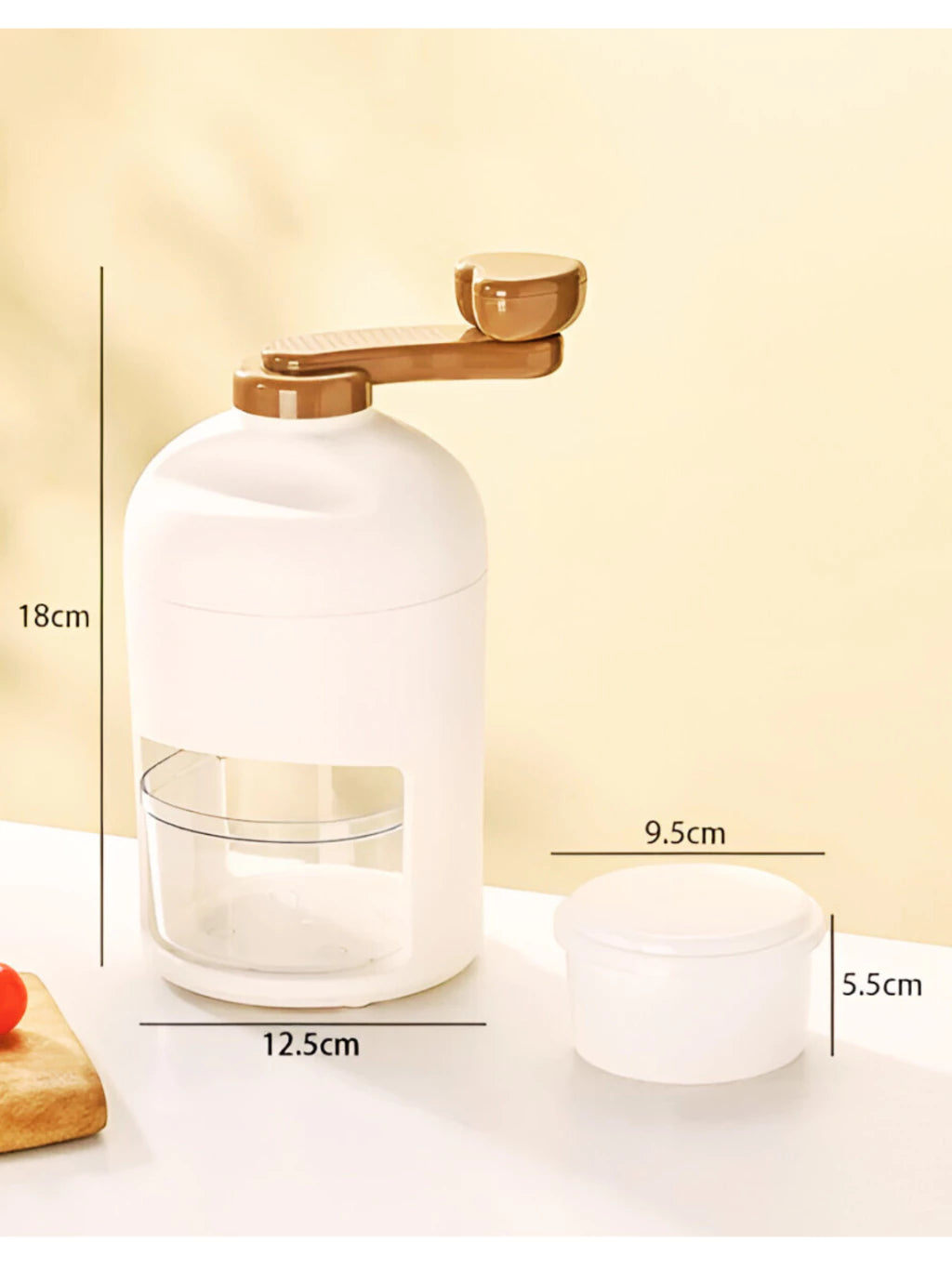 Picador de Gelo Manual para Bebidas Refrescantes e Caipirinhas