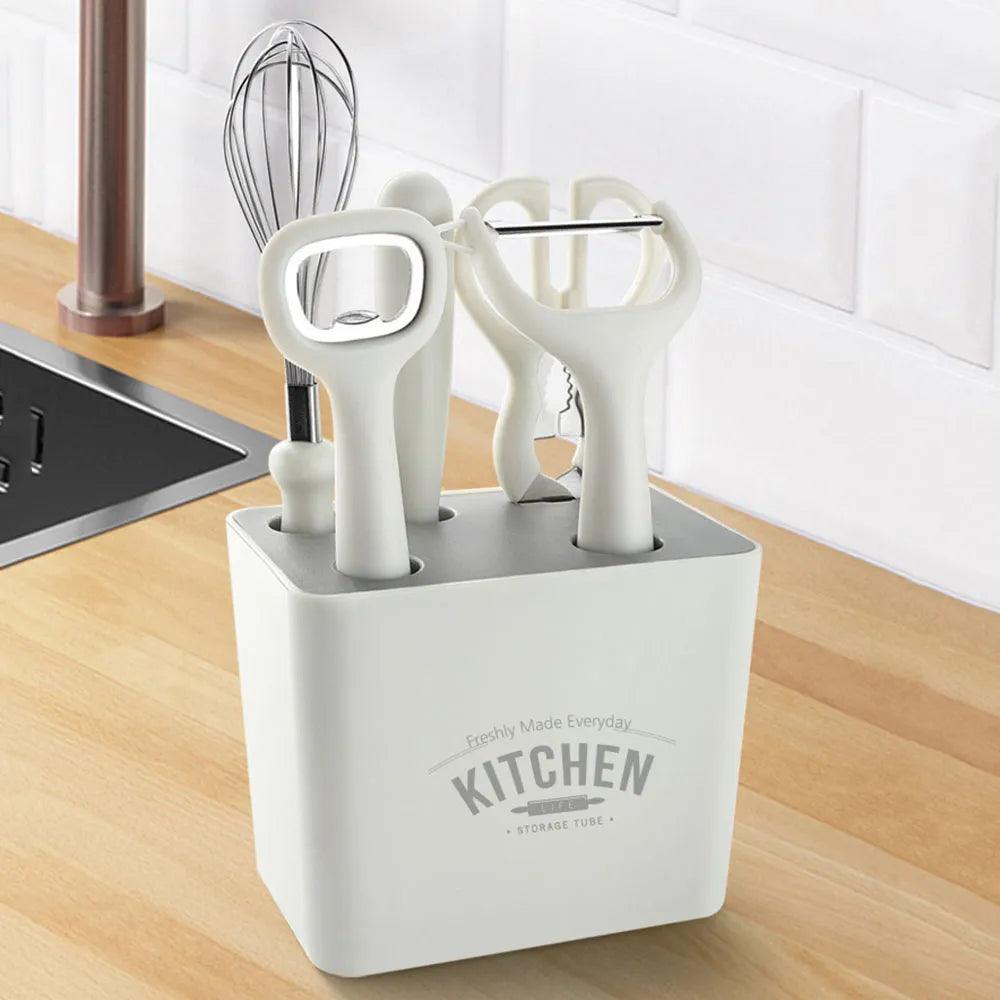 Kit de Utensilhos Off White - Mega Lar Brasil