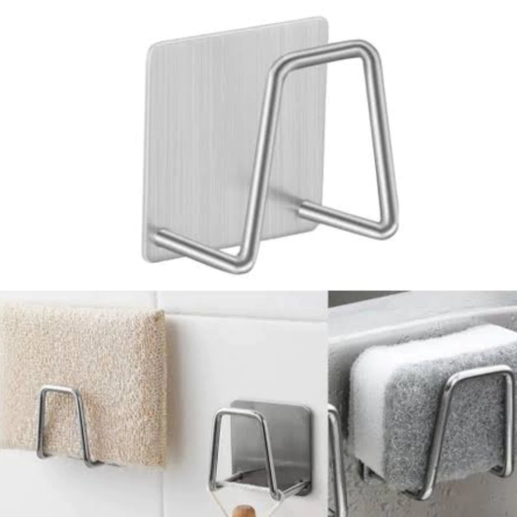 Suporte Inox para Bucha de Pia – Kit 3 Unidades Organizador
