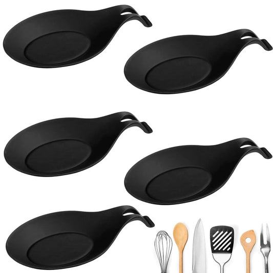 Suporte de Silicone para Talheres – Kit 5 Peças para Cozinha