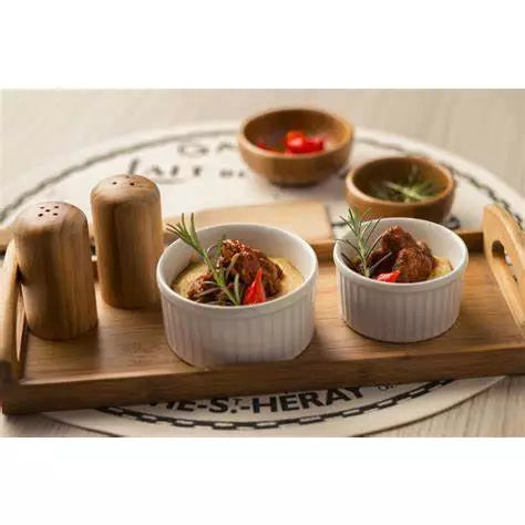 Ramequim Branca para Molho – Kit de 12 Porcelanas