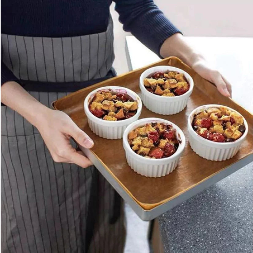 Ramequim Branca para Molho – Kit de 12 Porcelanas