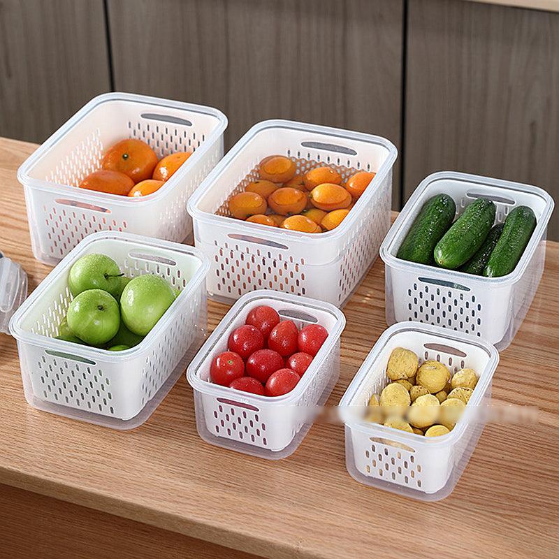 Organizador de Geladeira para Vegetais e Frutas