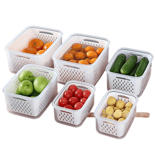 Organizador de Geladeira para Vegetais e Frutas