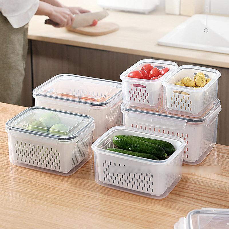 Organizador de Geladeira para Vegetais e Frutas