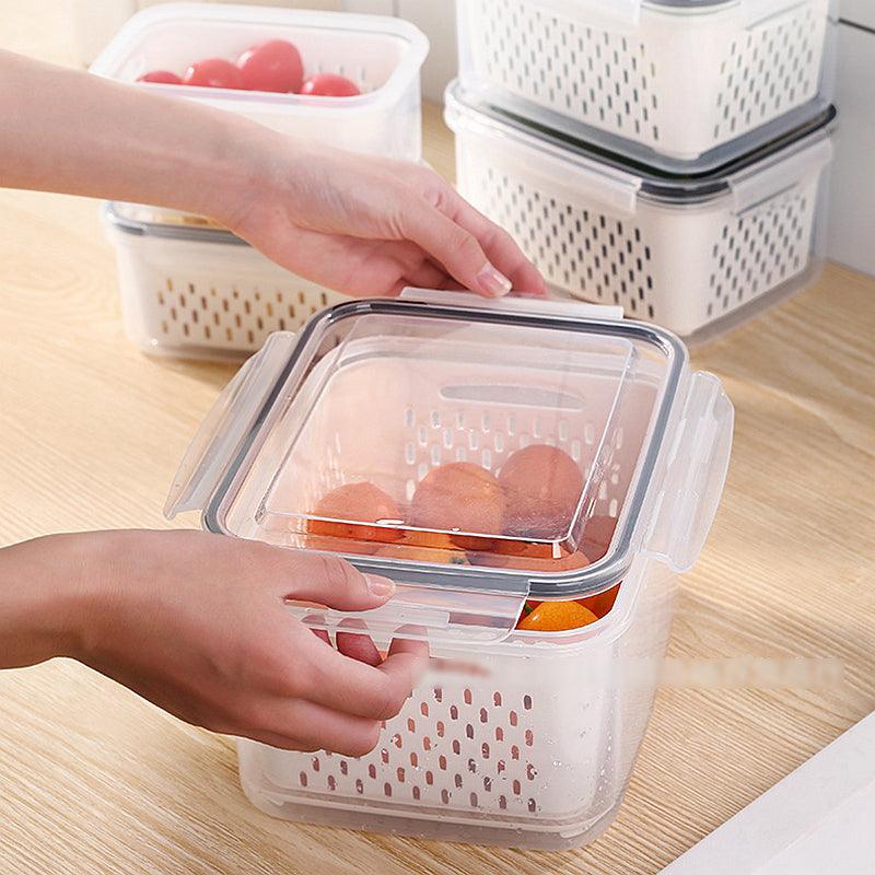 Organizador de Geladeira para Vegetais e Frutas
