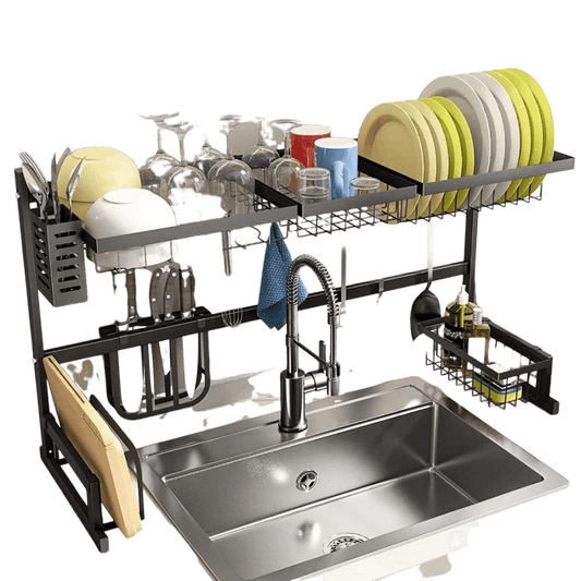Escorredor de Pratos e Organizador de Pia - Mega Lar Brasil