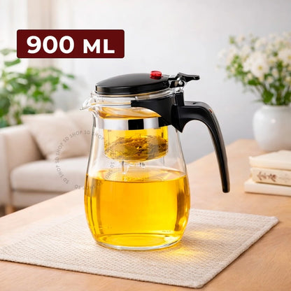 Bule de Vidro para Chá 900ml com Infusor