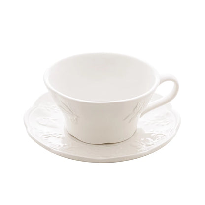 Chaleira Borboleta com Caneca de Porcelana 450ml