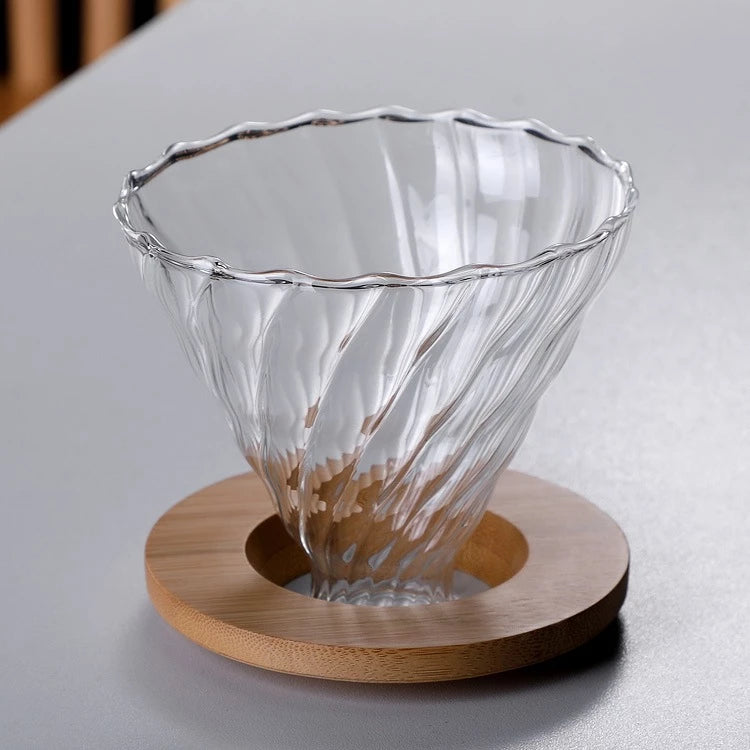 Cafeteira de Vidro 600ml com Tampa e Filtro