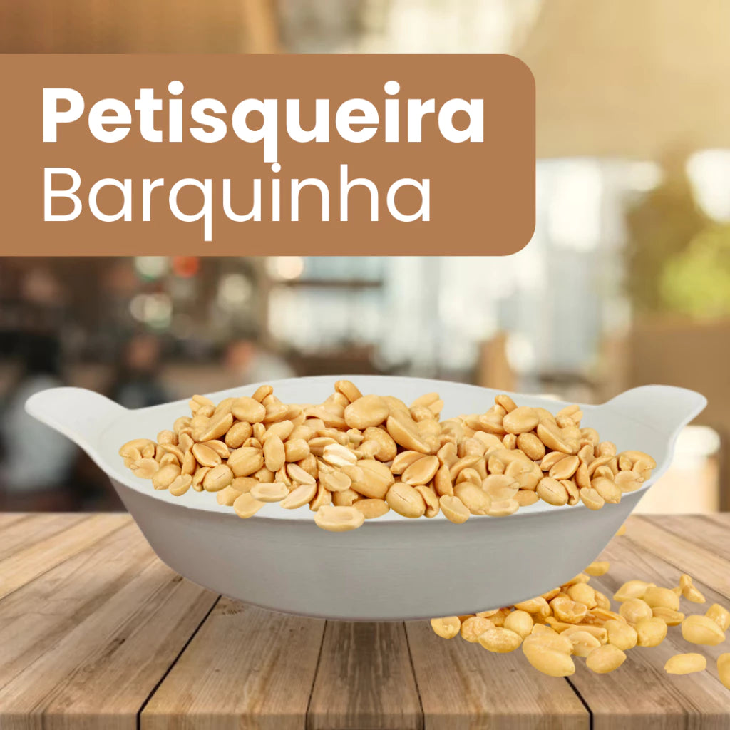 Conjunto Petisqueiras Barquinha Plástico 10 Peças