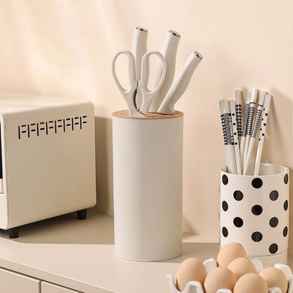 Conjunto de Facas Profissionais Aço Inoxidável 5 peças com Suporte