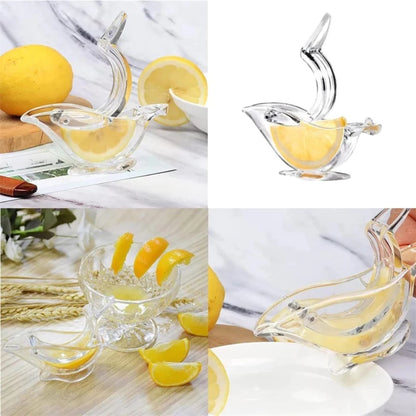 Espremedor Manual de Limão/Laranja em Acrílico – Prático e Transparente