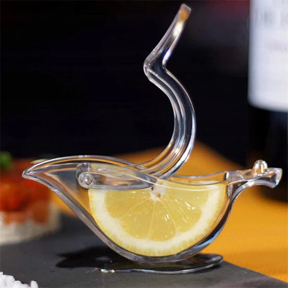 Espremedor Manual de Limão/Laranja em Acrílico – Prático e Transparente