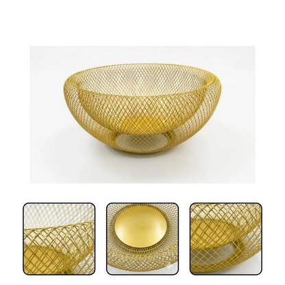 Fruteira de Mesa 30cm Arame Duplo
