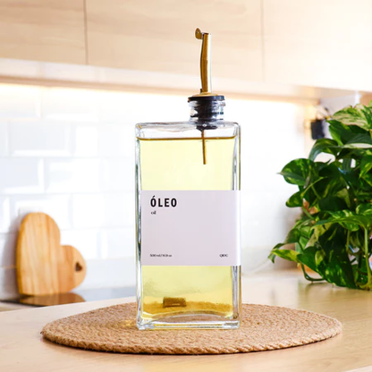 Galheteiro de Vidro 500ml com Bico Dosador