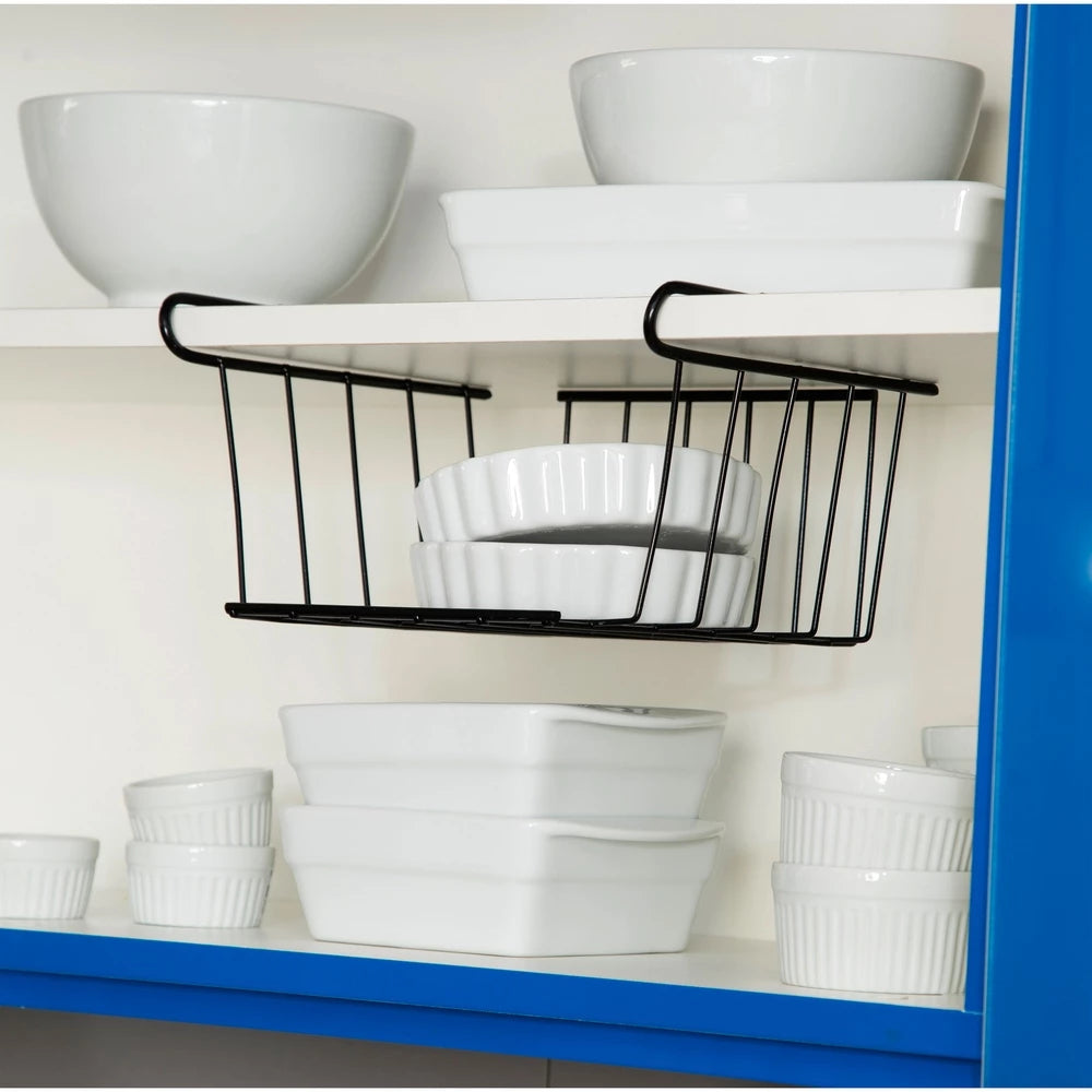 Kit Organizador de Armário de Cozinha Aramado 7 Peças