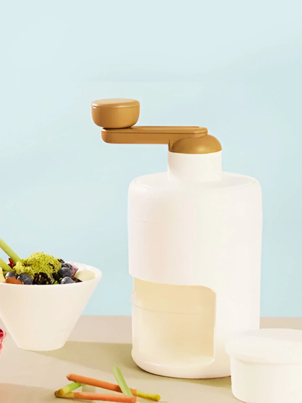 Picador de Gelo Manual para Bebidas Refrescantes e Caipirinhas