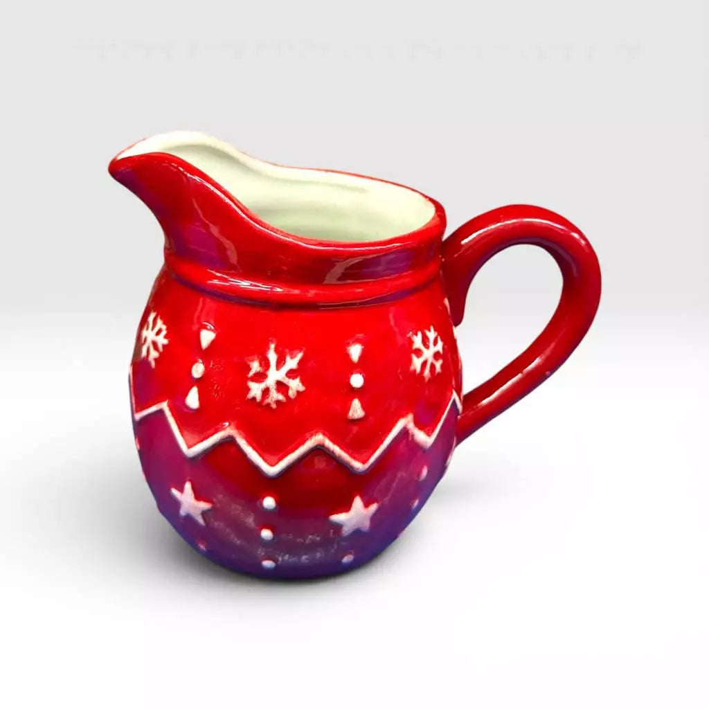 Kit de Natal 3 Peças em Porcelana para Mesa Posta