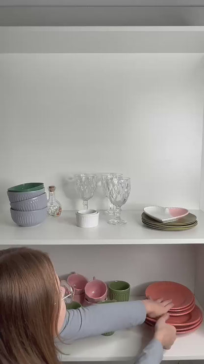 Kit Organizador de Armário de Cozinha Aramado 7 Peças