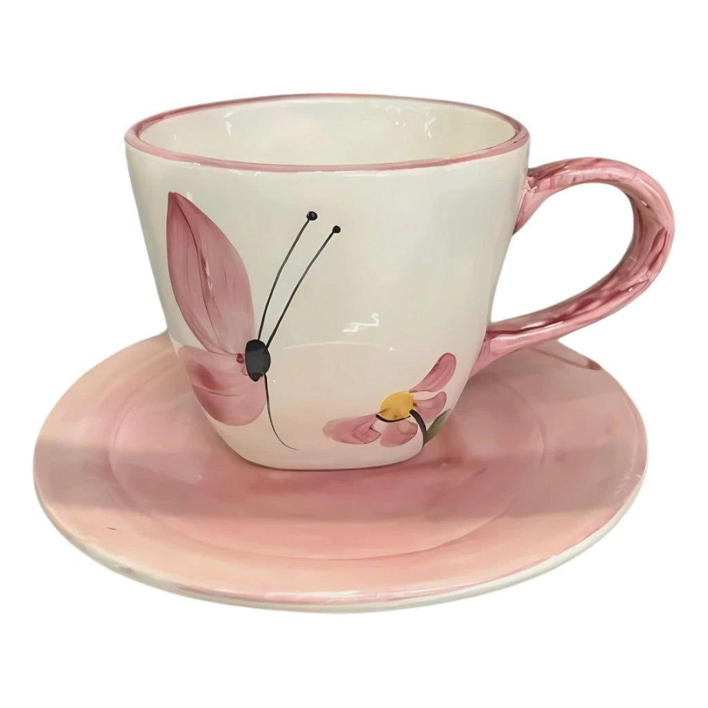 Jogo de Chá e Café com Bule 1,2L e 4 Xícaras 100ml