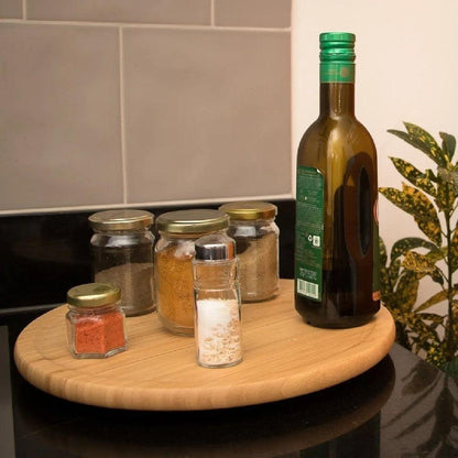 Tábua de bambu, base giratória 360°, tábua de petiscos, tábua para queijos, tábua de servir, tábua para churrasco, tábua para aperitivos, base de bambu, tábua decorativa, utensílio de cozinha